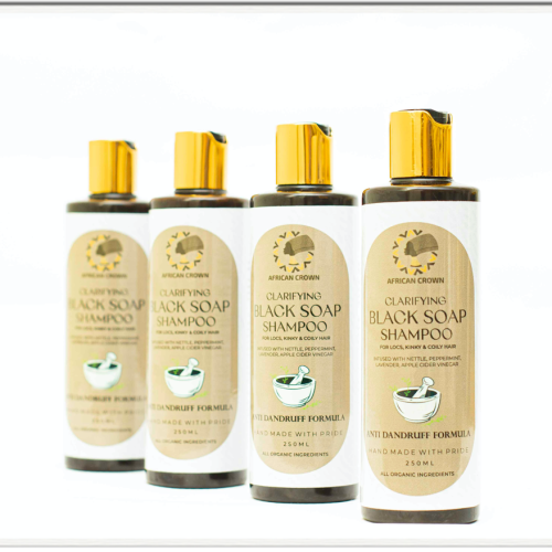 Clarifying Black Soap Shampoo - 250ml